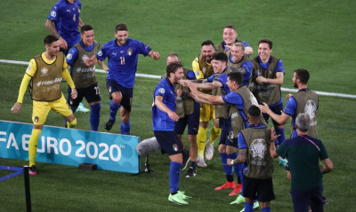 Euro 2020: Φιλιά και κιθάρα - Οι ξεχωριστοί πανηγυρισμοί στα γκολ! (video+photos)