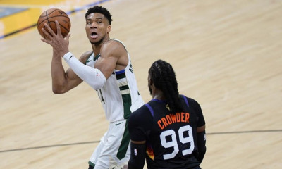 NBA: Πάλευε μόνος ο Αντετοκούνμπο - Μεγάλο προβάδισμα για Σανς (photos+video)