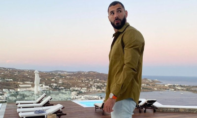 Η συνάντηση πρώην άσου του Παναθηναϊκού στη Μύκονο με τον Μπενζεμά! (photos)