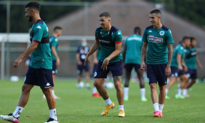 Παναθηναϊκός: Συνδυασμοί και ωραία γκολ στο διπλό του «τριφυλλιού» (video+photos)