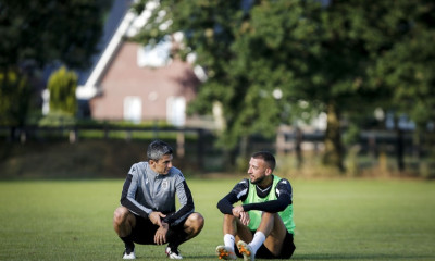 ΠΑΟΚ: Το τετ α τετ του Λουτσέσκου με Ελ Καντουρί – Τρέχει ο Κούρτιτς (photos)