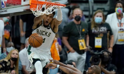 ΝΒΑ: Τα εντυπωσιακά καλάθια του Greek Freak από το Game 5 (video)