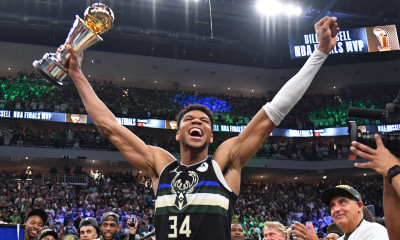 Αντετοκούνμπο: Η τρυφερή στιγμή με την οικογένειά του μετά την κατάκτηση του πρωταθλήματος