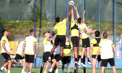 ΑΕΚ: Προπονήθηκε στο στάδιο Γκρμπάβιτσα (photos)