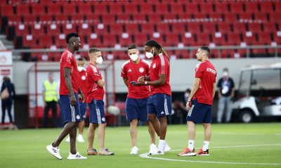 Ολυμπιακός-Νέφσι Μπακού: Εκτός ο Ελ Αραμπί – Με Χασάν και Τζολάκη οι Πειραιώτες! (photos)