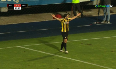 Βελέζ-ΑΕΚ: Ακυρώθηκε λανθασμένα γκολ του Ανσαριφάρντ – Έξαλλος ο Ιρανός (video)