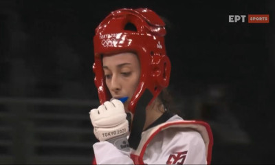 Ολυμπιακοί Αγώνες-Ταεκβοντό: Πάλεψε, αλλά έχασε το χάλκινο η Τζέλη (video)