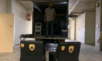 ΚΑΕ ΑΕΚ: Με γοργούς ρυθμούς η μετακόμιση από το ΟΑΚΑ στο  «Παλάτι» (photos)