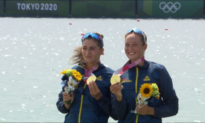 Ολυμπιακοί Αγώνες-Κωπηλασία: «Χρυσές» οι Ρουμάνες Μπόντναρ και Ράντιτς στο διπλό σκιφ με ρεκόρ (vid)