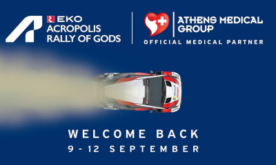 Ο Όμιλος Ιατρικού Αθηνών «Επίσημος Ιατρικός Υποστηρικτής» του ΕΚΟ Ράλλυ Ακρόπολις 2021