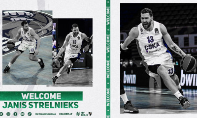 Euroleague: Από την Μόσχα στο Κάουνας ο Στρέλνιεκς
