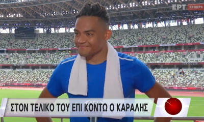 Ολυμπιακοί Αγώνες- Καραλής: «Η πρόκριση στον τελικό στα 21 μου είναι μια… όμορφη ιστορία» (video)