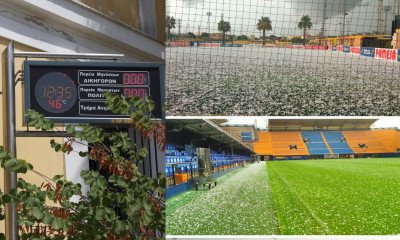 Απίστευτο και όμως αληθινό - Στην Ελλάδα καύσωνας, στην Ισπανία χαλάζι (video+photos)