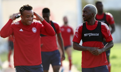 Ολυμπιακός: Η τελευταία προπόνηση για Λουντογκόρετς με τον Ονιεκούρου, που μπήκε στη λίστα (video)