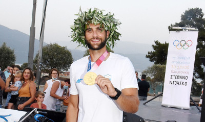 Ολυμπιακοί Αγώνες: Υποδοχή ήρωα στον Στέφανο Ντούσκο στα Γιάννενα (video)