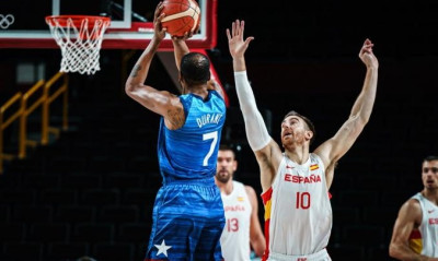 Ολυμπιακοί Αγώνες - Μπάσκετ Ανδρών: Επίδειξη δύναμης από τις ΗΠΑ - Πέρασε στους «4» (photos&video)