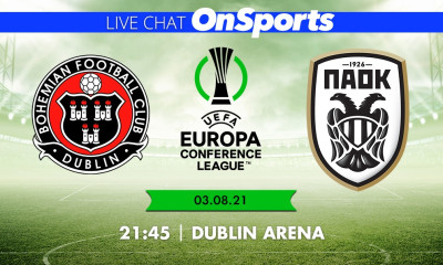 Live Chat Μποέμιανς - ΠΑΟΚ 2-1 (τελικό)