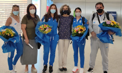 Ολυμπιακοί Αγώνες: Πάτησαν… Ελλάδα τα πρώτα μέλη της ελληνικής αποστολής στίβου (photos)