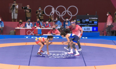 Ολυμπιακοί Αγώνες: Αποκλεισμός για Πρεβολαράκη στην πάλη (video)