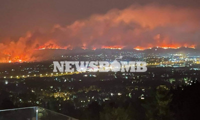 Φωτιά ΤΩΡΑ: Στην εντατική διασωληνωμένοι δύο εθελοντές πυροσβέστες