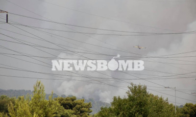 Φωτιά στη Βαρυμπόμπη - Νέο μήνυμα από το 112: «Εκκενώστε την Ιπποκράτειο Πολιτεία-Δροσοπηγή»