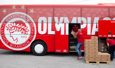 Ολυμπιακός: «Ερυθρόλευκη» στήριξη στους πυρόπληκτους