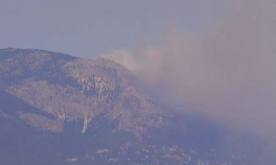 Φωτιά στην Αττική: Νέο μέτωπο στα ορεινά της Πάρνηθας