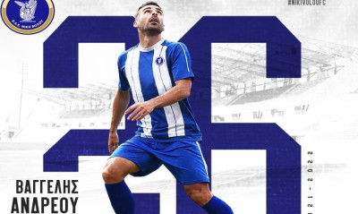 Νίκη Βόλου: Στα «κυανόλευκα» ο Ανδρέου