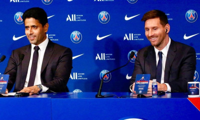 Παρί Σεν Ζερμέν: Παρουσίασε Μέσι ο Κελαϊφί - Έκανε πλάκα για το FFP - «Δεν έχω ξεπεράσει τη Μπάρτσα»