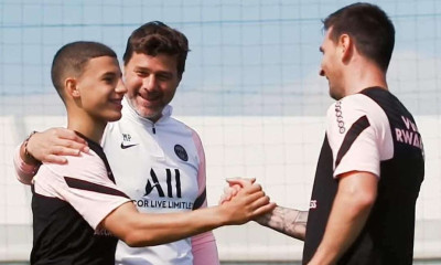 Ο πιτσιρικάς που ξάφνιασε τον Μέσι! (Video+Photos)