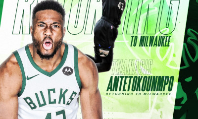 Μιλγουόκι Μπακς: Επίσημη η ανανέωση του Θανάση Αντετοκούνμπο