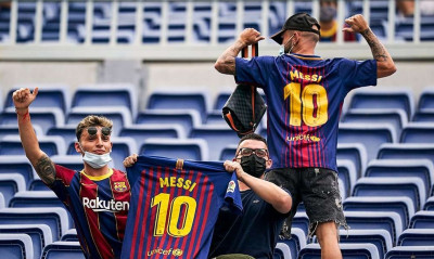 Μπαρτσελόνα: Αποθέωση Μέσι στο 10ο λεπτό! (Video)