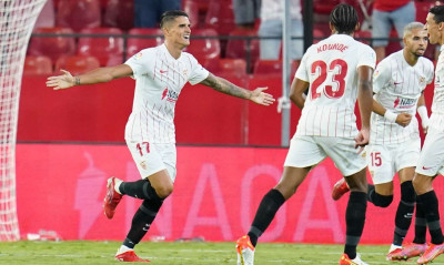 La Liga: Η αποβολή έκανε εύκολη τη δουλειά για τη Σεβίλλη! (Video+Photos)