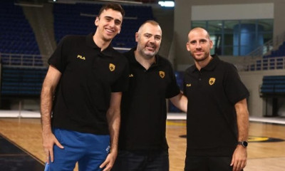 ΑΕΚ: Πήγαν στο γήπεδο Κολόμ και Βάουλετ!