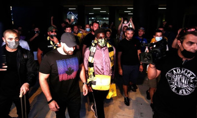 Άρης: Τρελάθηκε με την υποδοχή ο «θηριώδης» Καμαρά (video+photos)