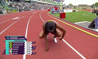 Diamond League: Παγκόσμια επίδοση στα 100μ. από την Τόμπσον-Έρα (video)