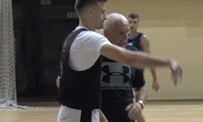 Ομπράντοβιτς: Τα... δίνει όλα στην προπόνηση της Παρτιζάν (video)