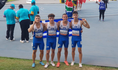 Παγκόσμιο Κ20: Έκτη η εθνική ομάδα στα 4Χ100 μέτρα με νέο πανελλήνιο ρεκόρ (video)