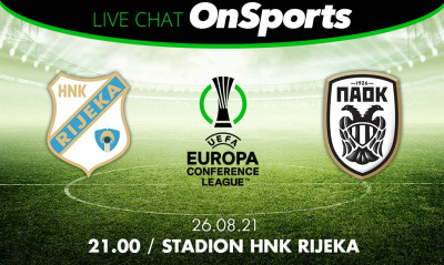 Live Chat Ριέκα - ΠΑΟΚ 0-2 (τελικό)