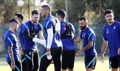 Εθνική Ελλάδας: Αισιόδοξος ο Φαν τ’ Σχιπ για τα κρίσιμα ματς (video+photos)