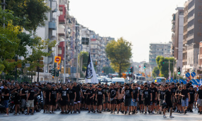 ΠΑΟΚ: Πορεία διαμαρτυρίας κατά κοινωνικών διαχωρισμών!