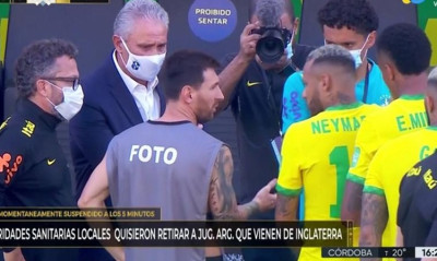 Βραζιλία-Αργεντινή: Έξαλλος ο Μέσι - «Είναι ένα τσίρκο»! (photos+video)