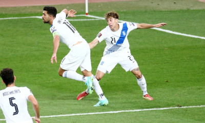 Ελλάδα-Σουηδία: Έκρυψαν τη μπάλα οι διεθνείς, υπέροχο γκολ για το 1-0 ο Μπακασέτας! (videο+photos)