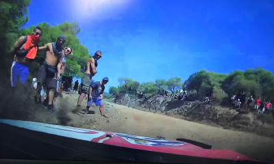 Ράλι Ακρόπολις: Διακοπή της τρίτης ειδικής στο Λουτράκι λόγω φανατικών του WRC (photos)