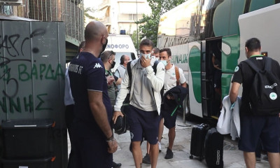 Παναθηναϊκός-Απόλλων Σμύρνης: Η άφιξη του «τριφυλλιού» στη Λεωφόρο (video)