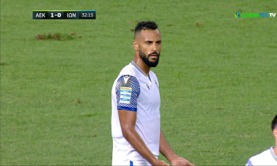 ΑΕΚ-Ιωνικός: Δύο κίτρινες σε εννέα λεπτά ο Ρομαό (video)