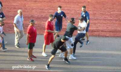 Εικόνες χάους σε φιλικό - Τρομερό ξύλο στο Τρίκαλα-Απόλλων Λάρισας (photos)