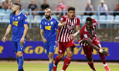 Λαμία-Ολυμπιακός 1-2: Με άγχος η πρώτη νίκη - Το «ερυθρόλευκο» διπλό (photos+video)