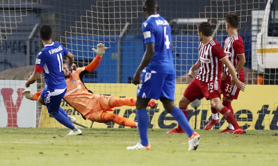 Λαμία-Ολυμπιακός 1-2: Αγχώθηκε αλλά άνοιξε «λογαριασμό» (videos+photos)