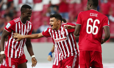 Ολυμπιακός-Απόλλων Σμύρνης: Άνοιξε λογαριασμό ο Τικίνιο - Στήριξη του κόσμου σε Μαρτίνς (videos)